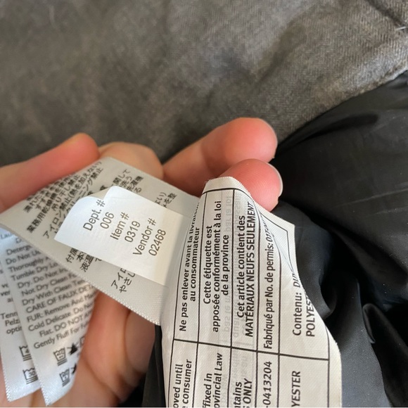 Eddie Bauer Women's Superior III Stadium Coat Parka Grey Size XXL - Picture 11 of 11